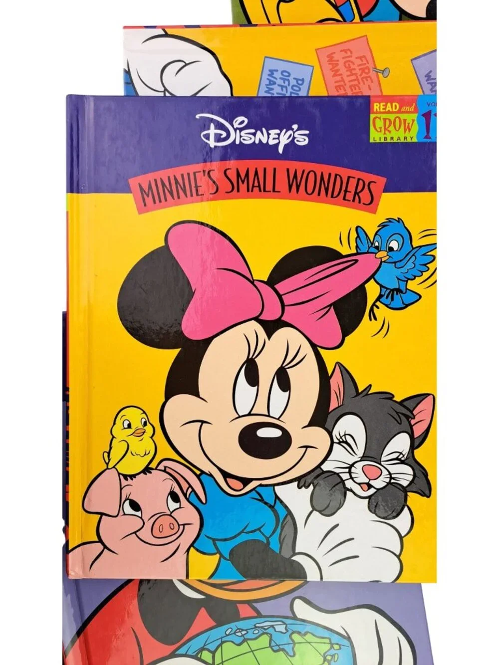 Vintage Disney Read & Grow Library Complete Set 19 Books Hardcover Mickey Minnie